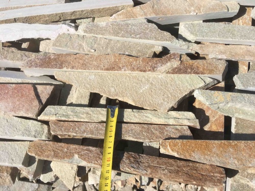 Горбушка златолит золотистый для облицовки купить в Волгоградской области