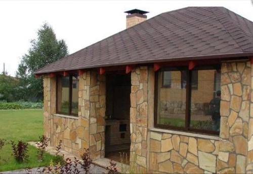 Плитняк златолит жёлтый золотистый для фасада 1,5-3см купить в Волгоградской области