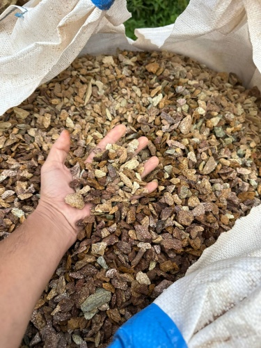 Златолит персиковый декоративная каменная крошка купить в Волгоградской области