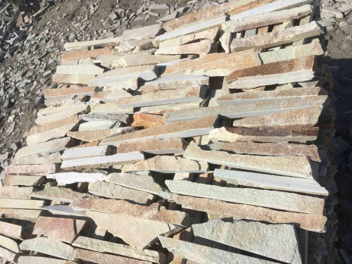 Горбушка златолит золотистый для облицовки купить в Волгоградской области