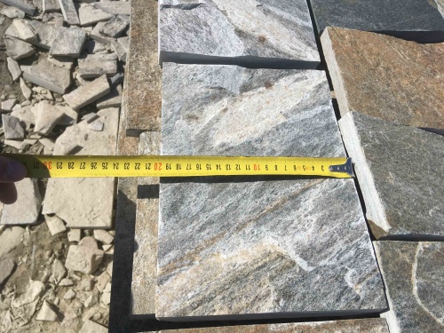 Плитка пилёная златолит Уральский для фасада купить в Волгоградской области