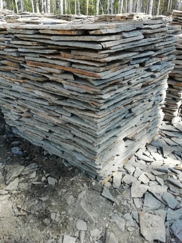 Плитняк златолит Уральский для цоколя, отмостки купить в Волгоградской области